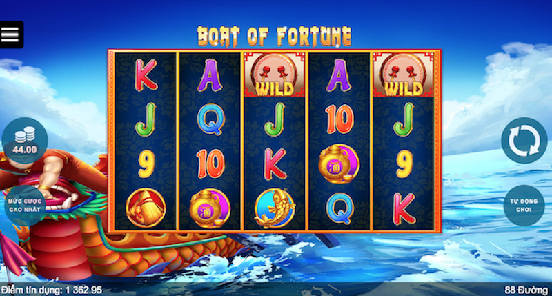 Boat of Fortune (Microgaming) slot review & chơi demo miễn phí